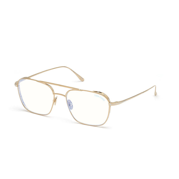 Tomford Gold Metal Eyeglasses Ft5659-b 56 028