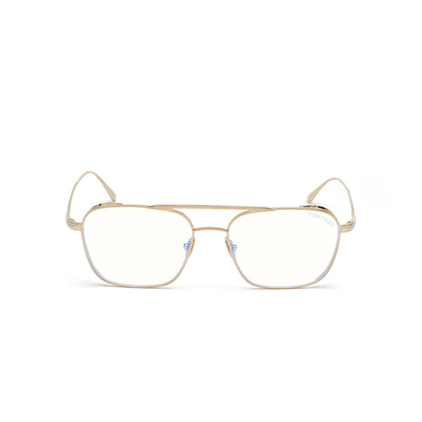 Tomford Gold Metal Eyeglasses Ft5659-b 56 028