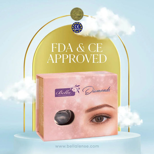 Bella Lenses Color Diamond Brown Shadow