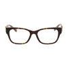 Versace 3283 108 Eyeglasses Women's Dark Havana Square Optical Frame 52mm, Havana, 52/17/140