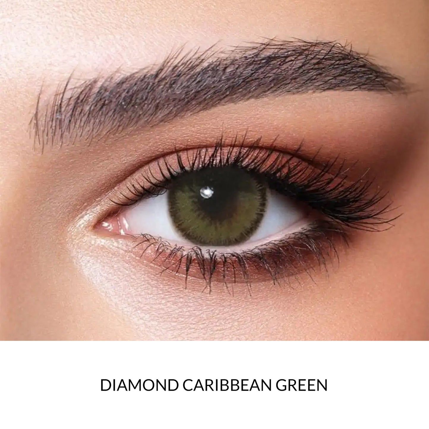 Bella Lenses Color Diamond Caribbean Green