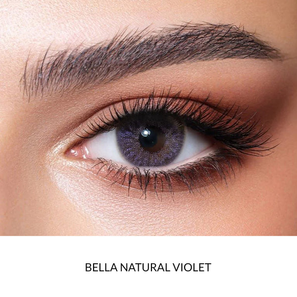 Bella Lenses Color Natural Violet Grey