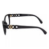 Versace Eyeglasses Mod. 3306 Gb1 Polished Black Frame Italy 54[]17 140