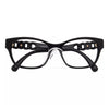 Versace Eyeglasses Mod. 3306 Gb1 Polished Black Frame Italy 54[]17 140