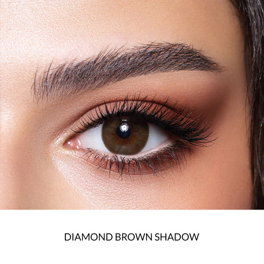 Bella Lenses Color Diamond Brown Shadow