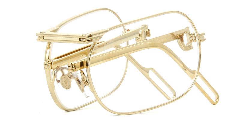 CARTIER EYEGLASSES CT0115O,55,001